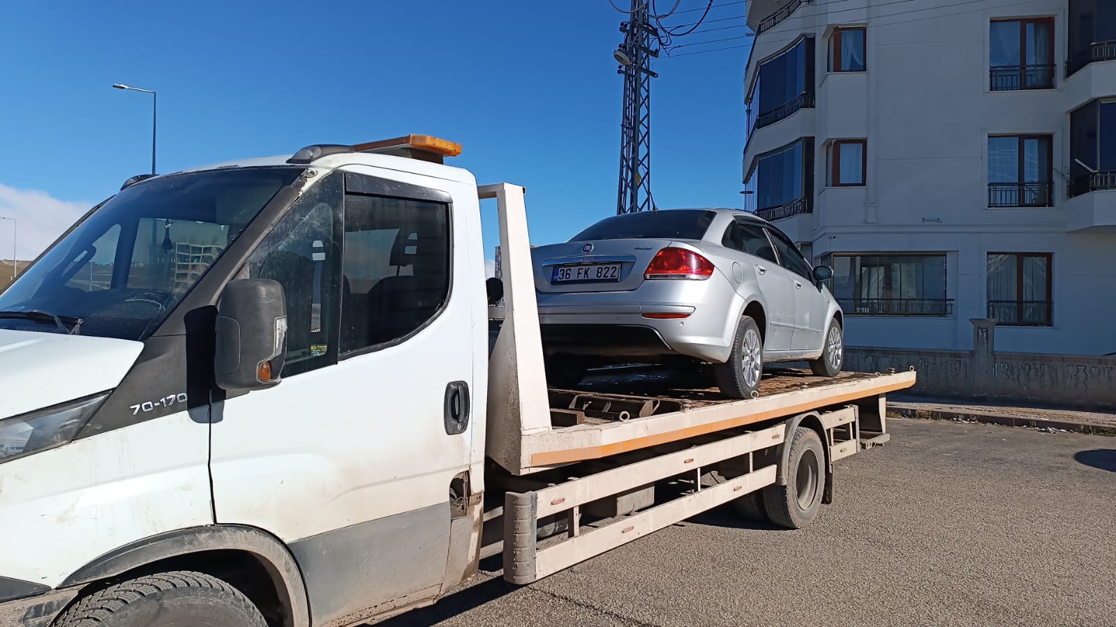 sivas çekici şehir içi